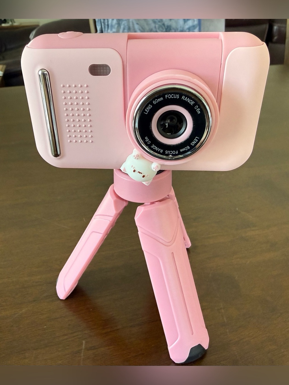 Pink S9 HD Kids Digital Camera Kit w Tripod 32GB Card Tested Working - Picture 7 of 9